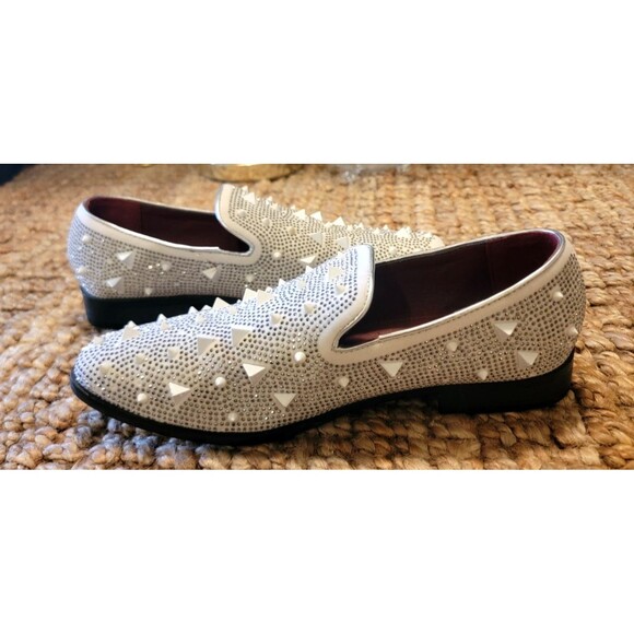 Alberto Fellini SPK24 Men Formal Slip-on Tuxedo Shoes Spiked Fashion 9.5 w box main image 13
